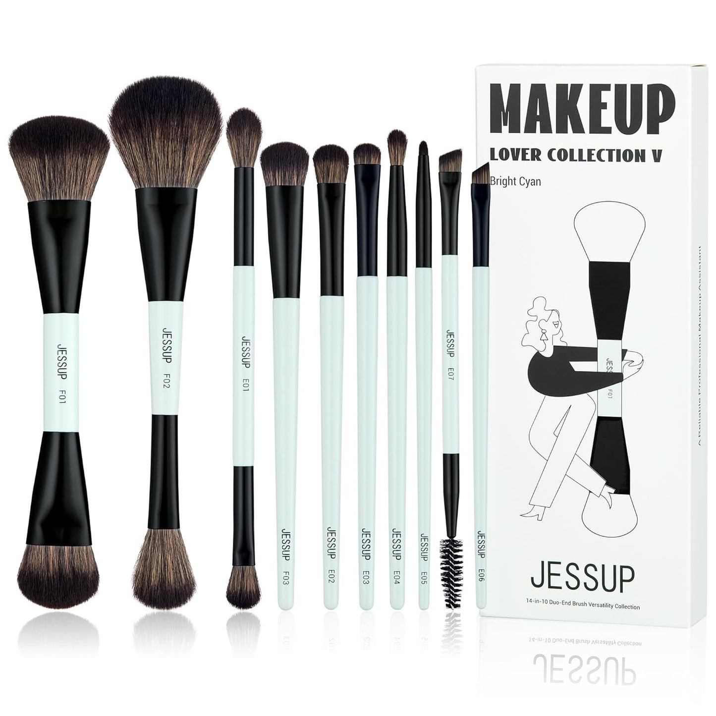 Duo End Brush Versatility Collection - Cyan