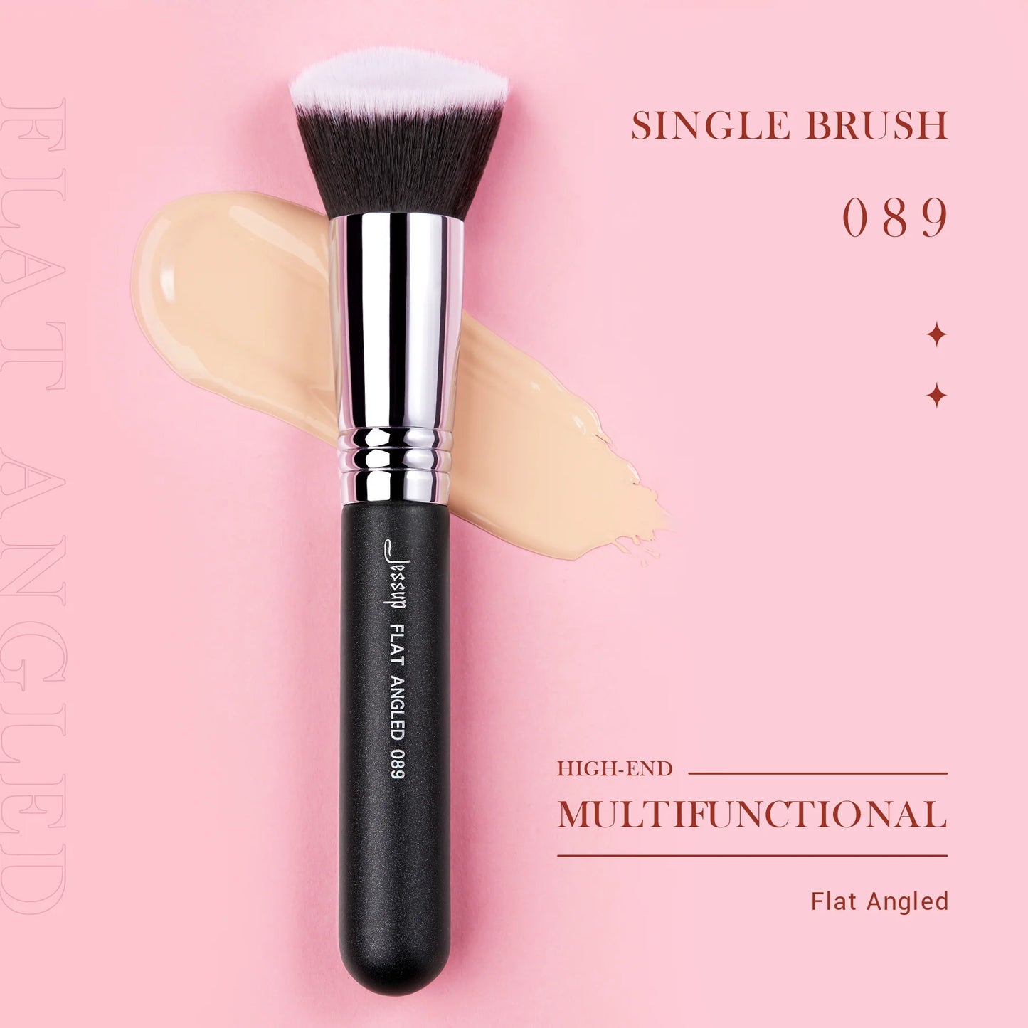 Flat Angled Foundation Brush 089