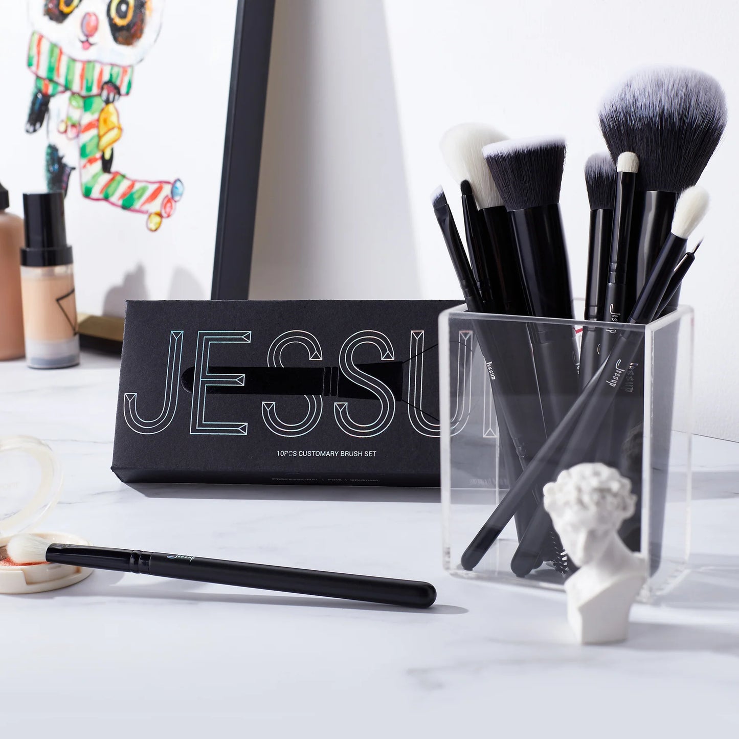 Individual Makeup Brushes - Customary