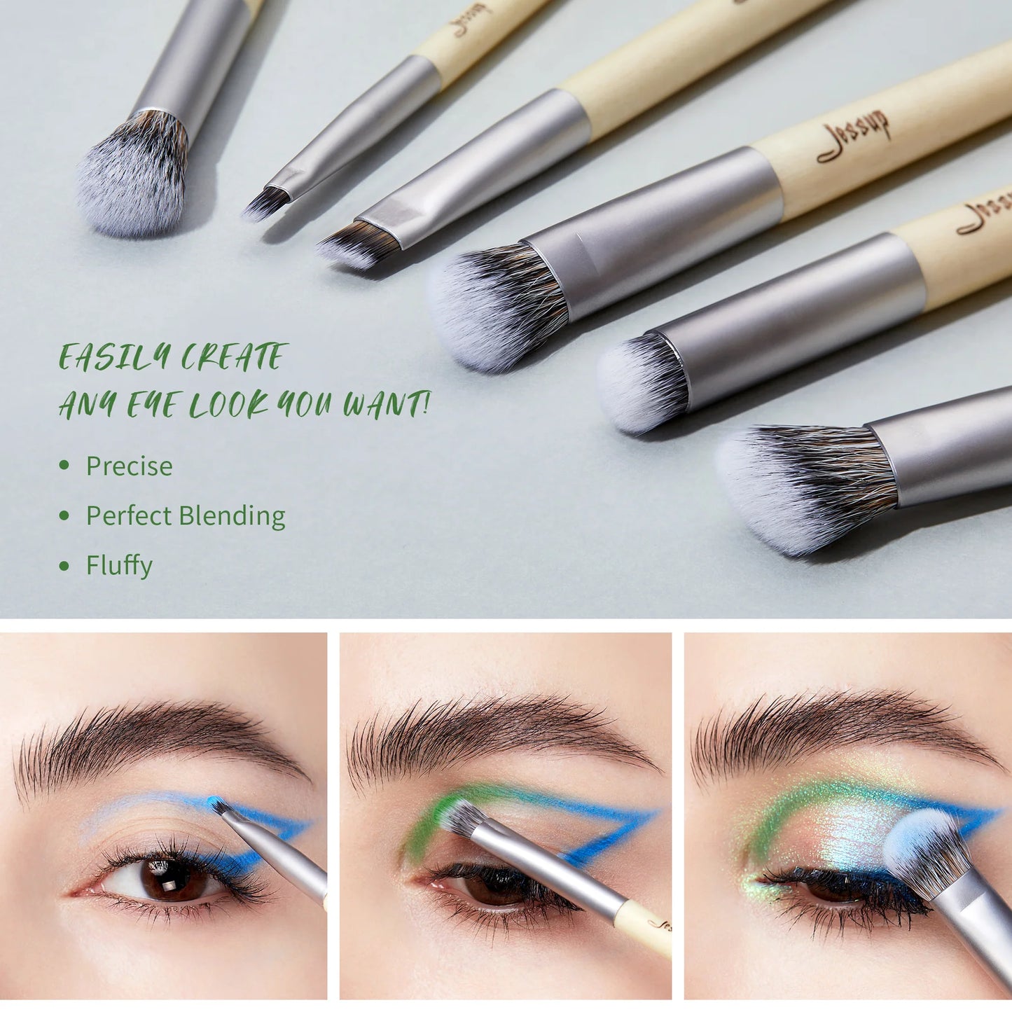 Sustainable and Eco-friendly Brush Set