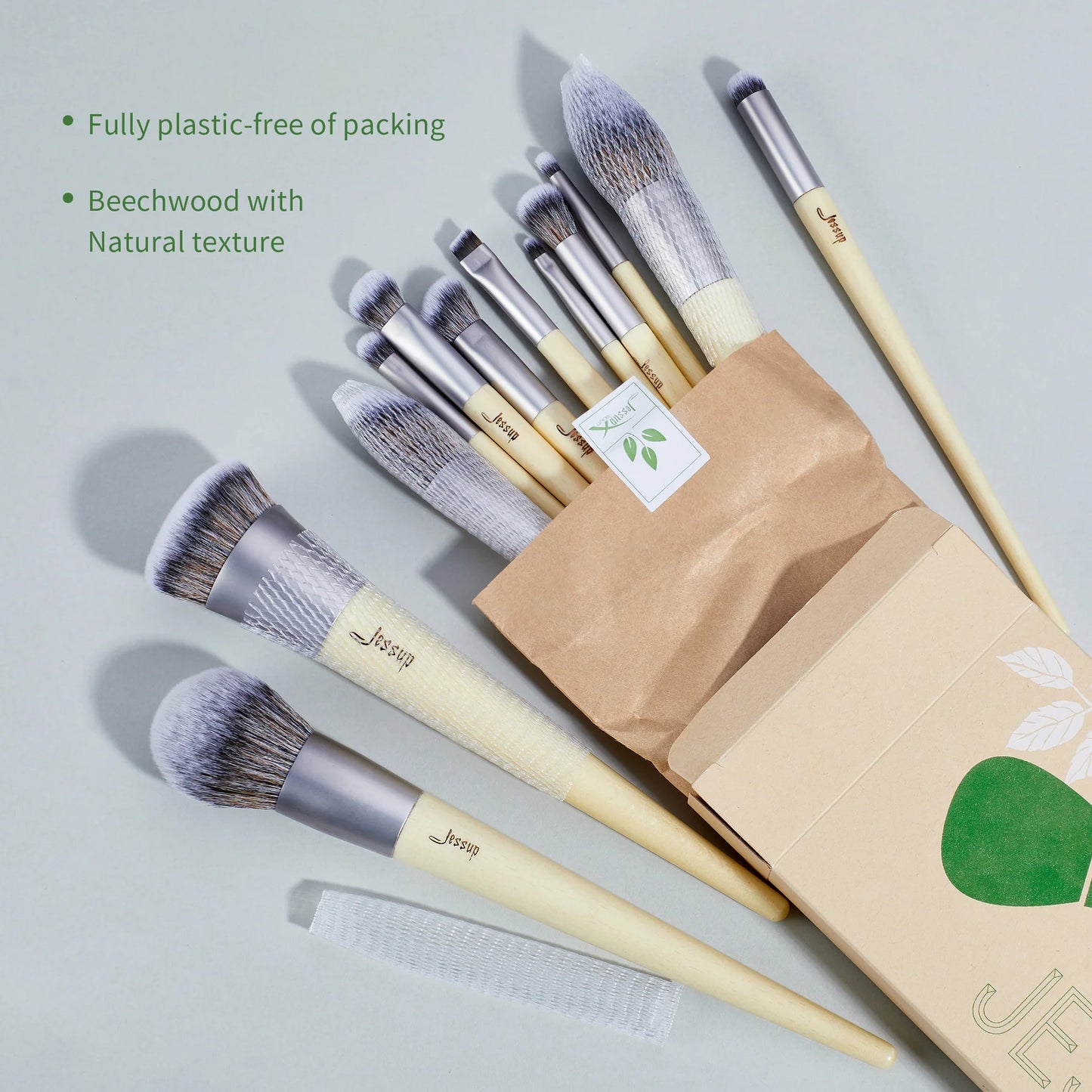 Sustainable and Eco-friendly Brush Set