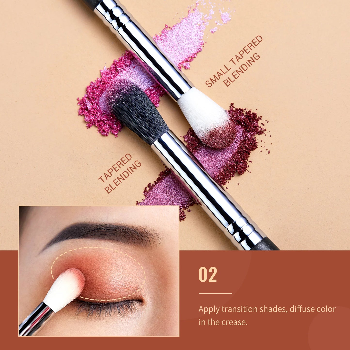 Eyeshadow Blending Makeup Brush Set