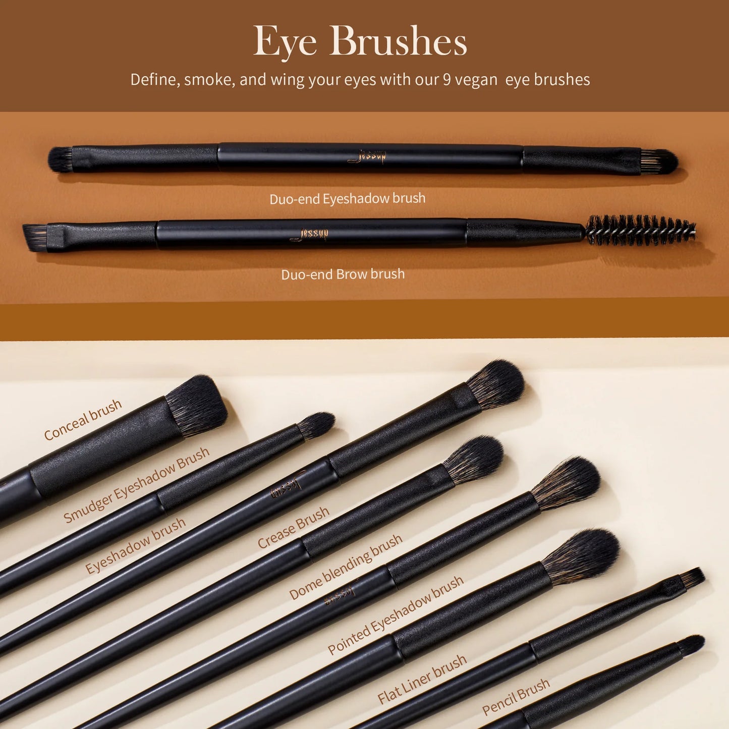 Versatile Brush Set Collection - Matte Black T336