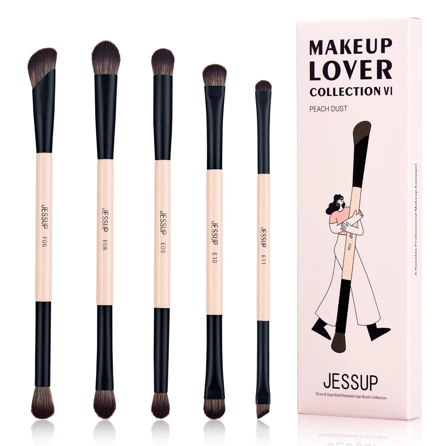 Duo End Brush Versatility Collection - Peach Dust