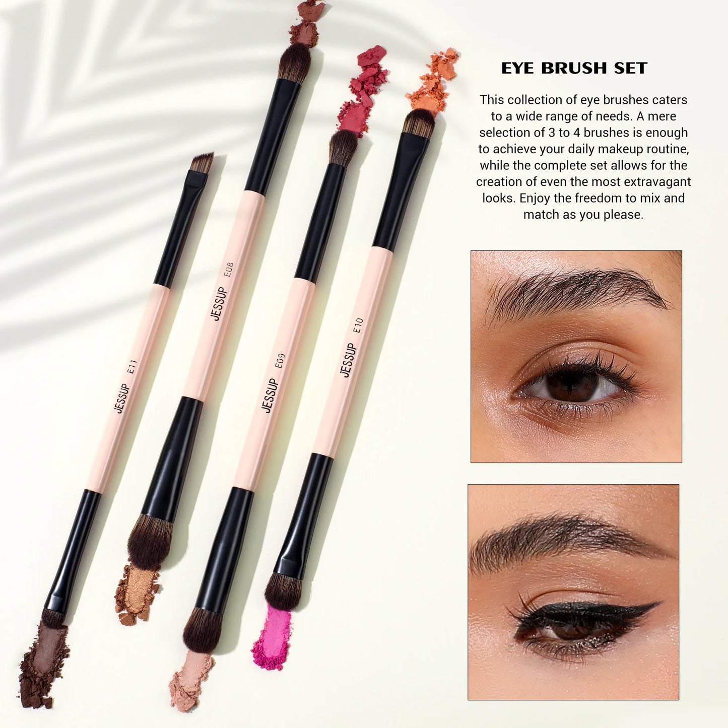 Duo End Brush Versatility Collection - Peach Dust