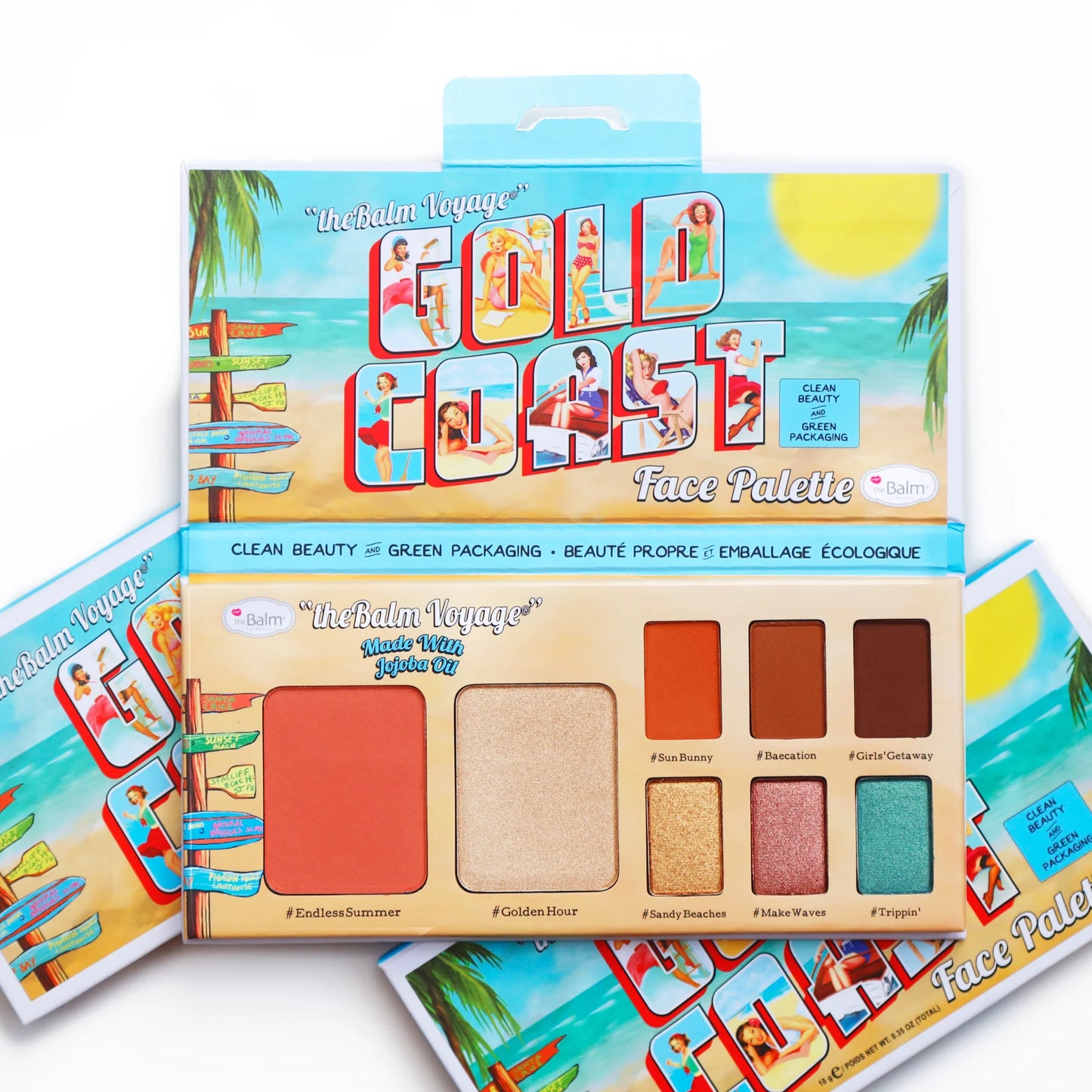 theBalm Voyage- Gold Coast Face Palette