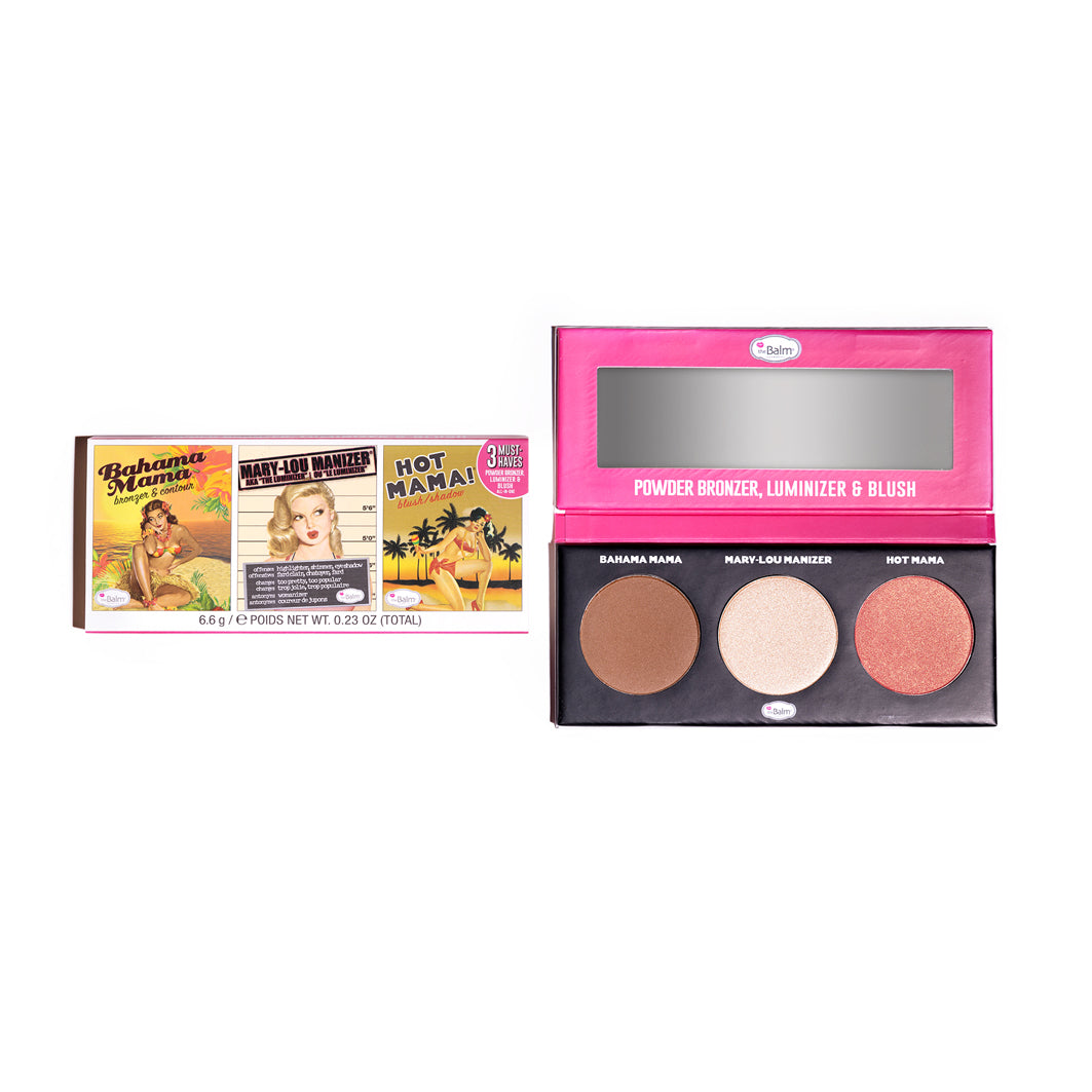 Powder Trio (Bahama Mama, Mary-Lou Manizer, Hot Mama)  