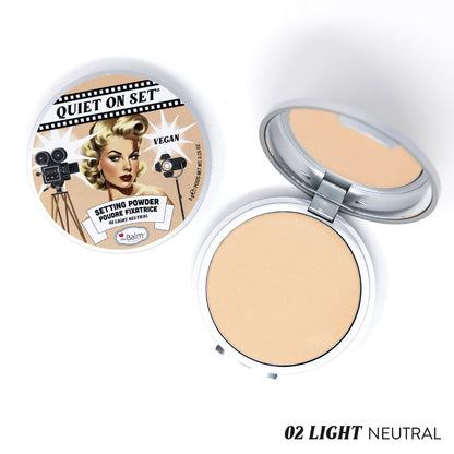Quiet on Set® Setting Powder