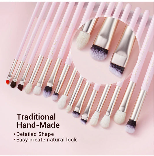 M.U.A Blushing Bride Makeup Brush Set - 15pc