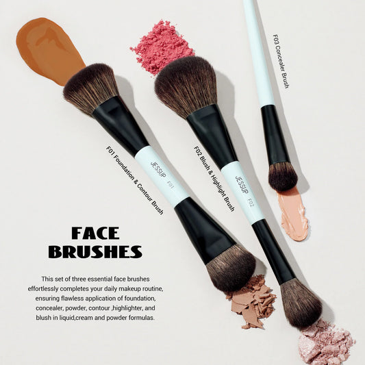 Duo End Brush Versatility Collection - Cyan