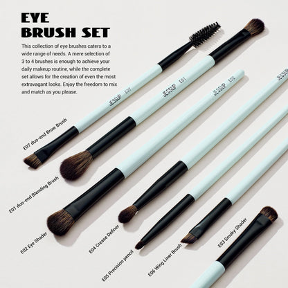 Duo End Brush Versatility Collection - Cyan