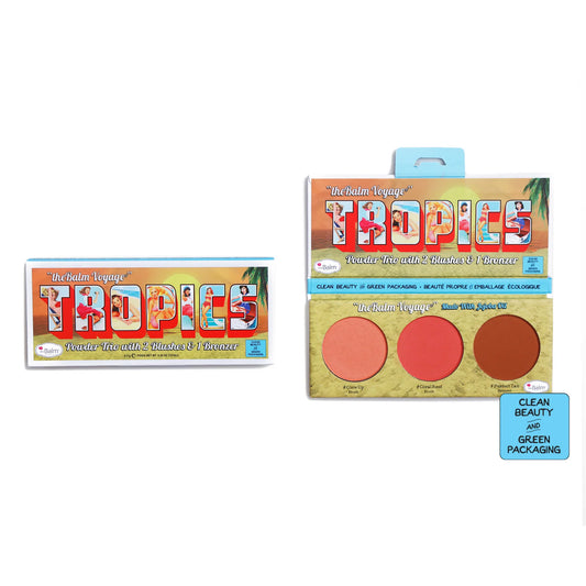 Tropics® Powder Trio - Model Roz x theBalm