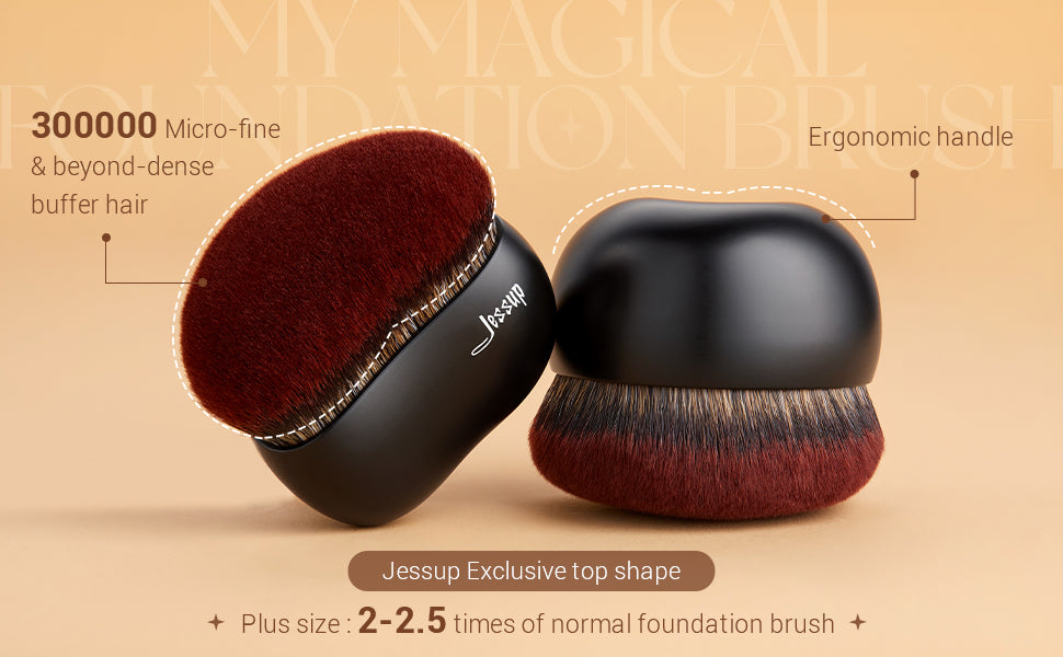 My Magical Foundation Brush Black