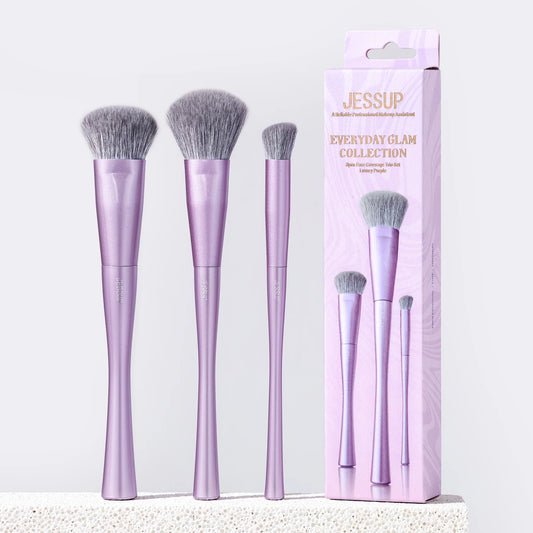 Luxury Purple Makeup Brush Set